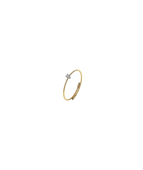 Anello Magic Wire Donna Perfect in Oro Diamante 0.02 Ct 431-A-1P - 431-A-1P